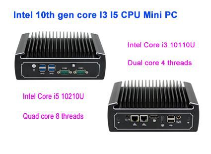 Un alt nou PC Mini Fanless din a 10-a generație
