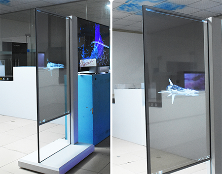 Ecran OLED transparent, știți